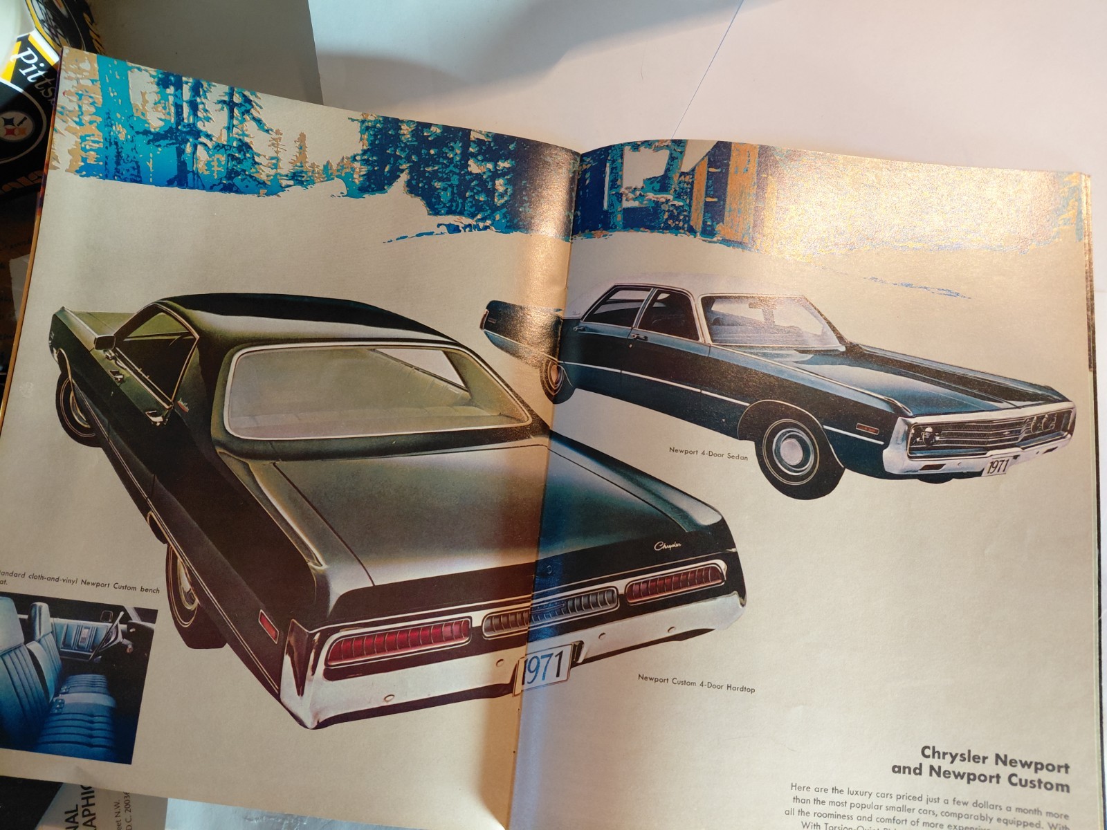 1971 Chrysler Plymouth brochure Excellent 28 pages Road Runner, Duster, Imperial