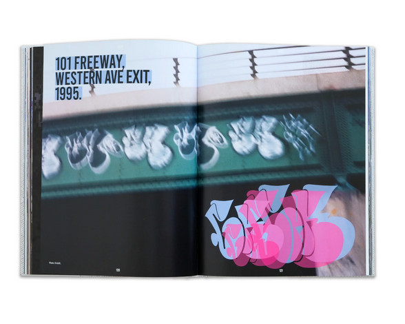 GKAE graffiti book LOS ANGELES MSK AWR Signed by GKAE street art SABER REVOK mta