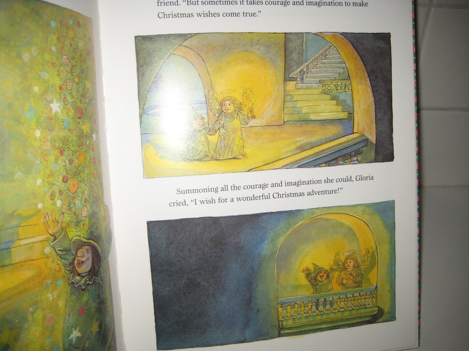 Christmas Wish/ Steven Kellogg/ hardback/ jacket/ excellent