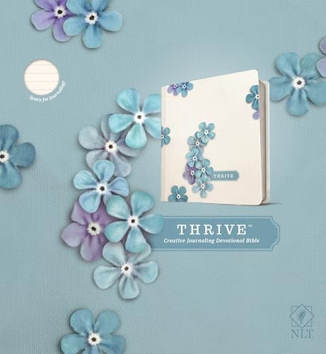 NLT THRIVE Creative Journaling Devotional Bible (Hardcover, Sk…