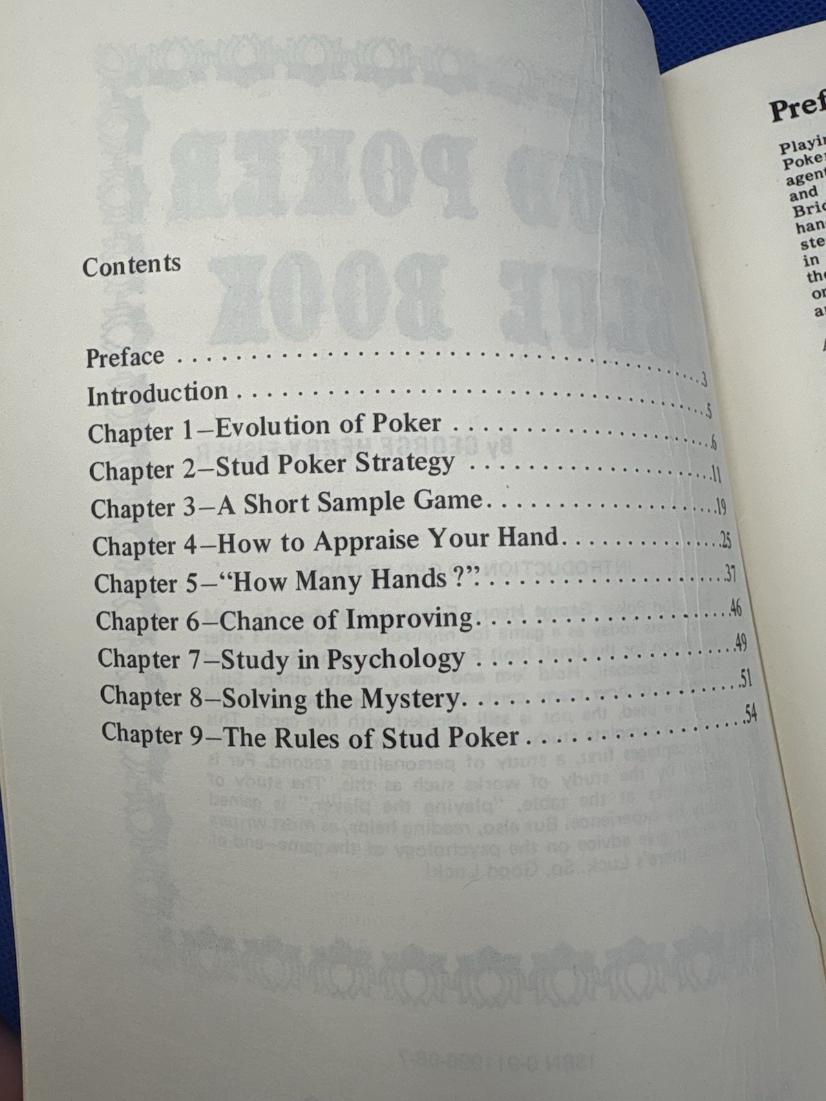 Vintage Rare 7 Card Stud Poker Casino Gambling Paperbacks, 5 Book Lot