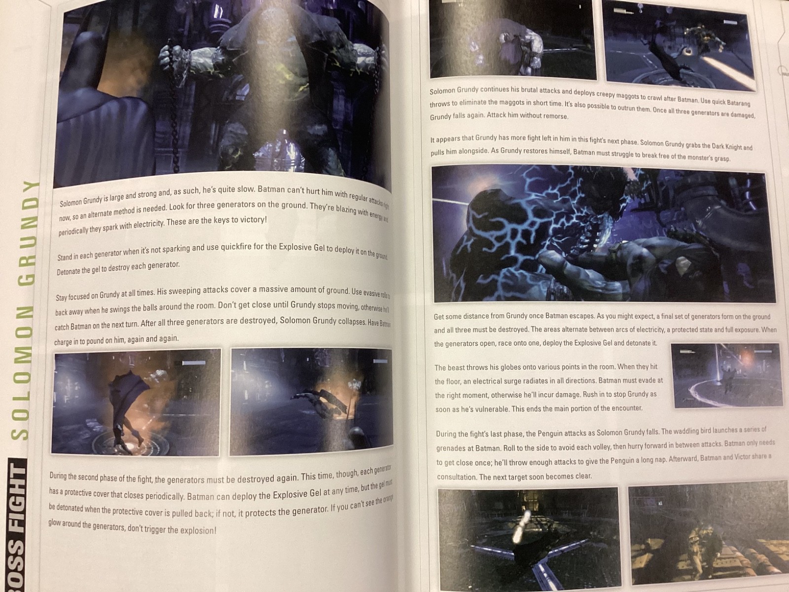 Bradygames Batman Arkham City Game Guide Book Manual PS3 Xbox 360 PC Full Color