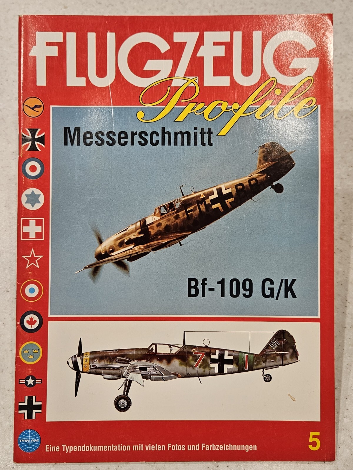 Flugzeug Profile Messerschmitt Bf-109 G/K