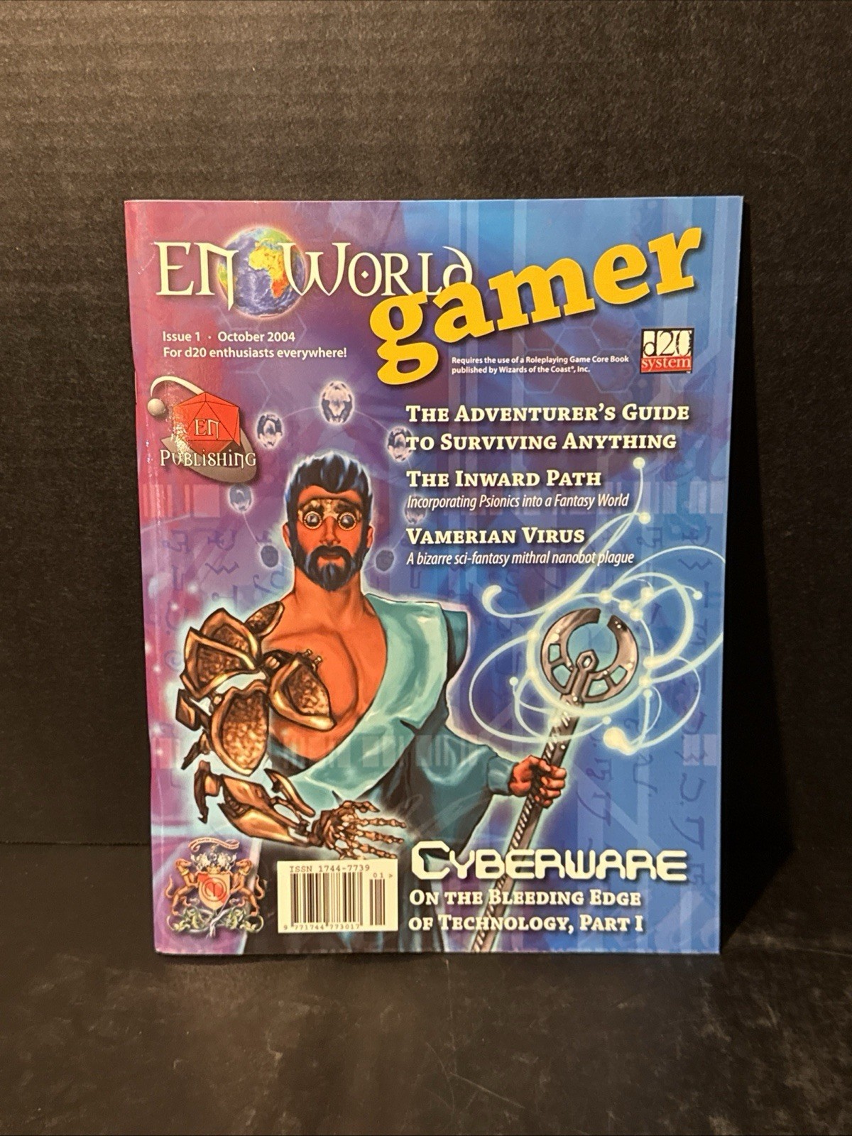 En World Gamer Lot Issues #1 #2 #1 d20 Wizards of the Coast RPG NEW 27B