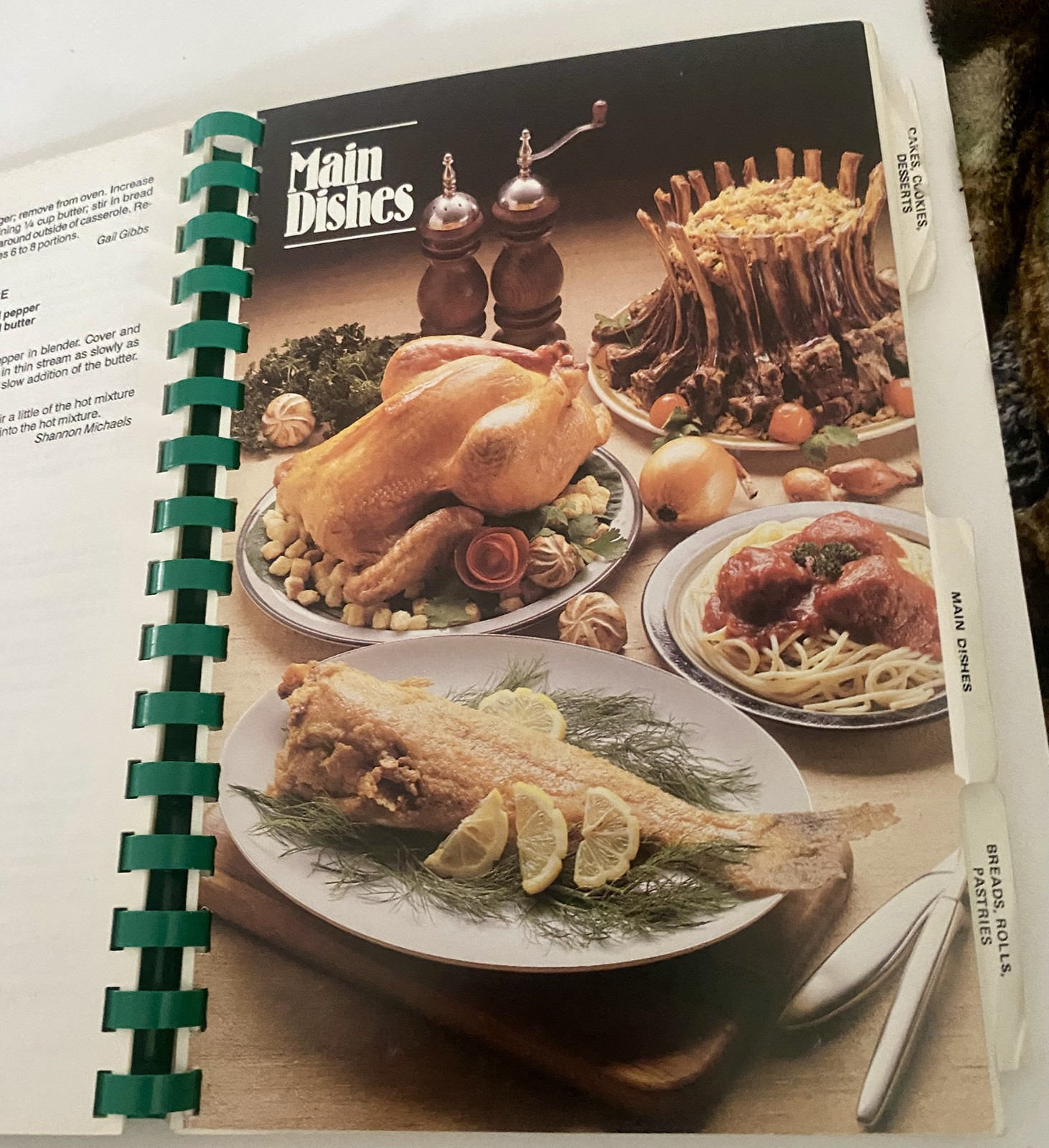 VTG Cypress Junior Women’s Cookbook 1988- 1989 Harrison County Texas 140 Pages
