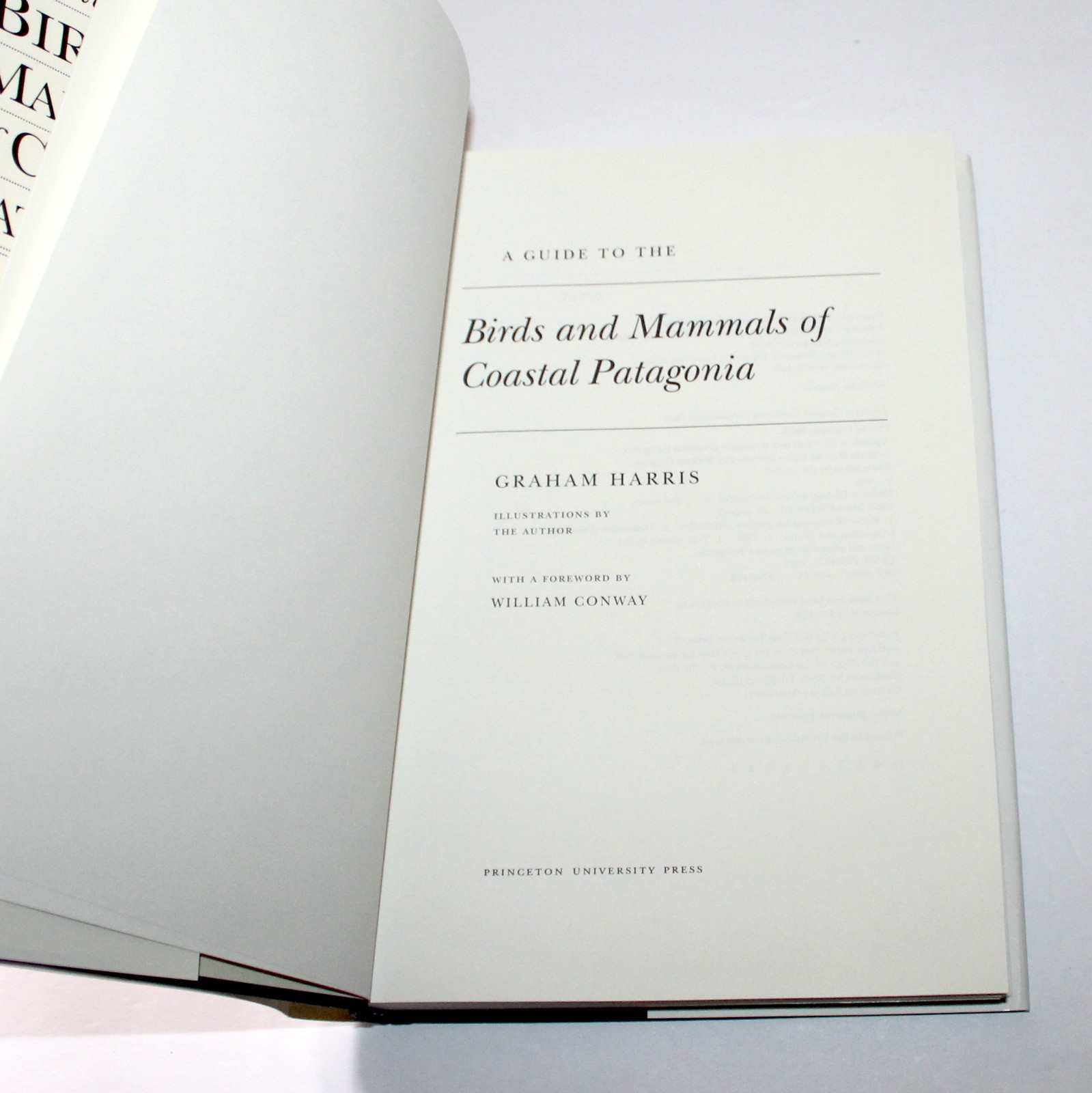 A Guide to the Birds and Mammals of Coastal Patagonia 1998 Graham Harris