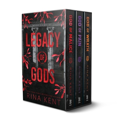 Rina Kent Legacy of Gods Series Boxed Set, Books 1-3 (Paperback) Legacy of Gods