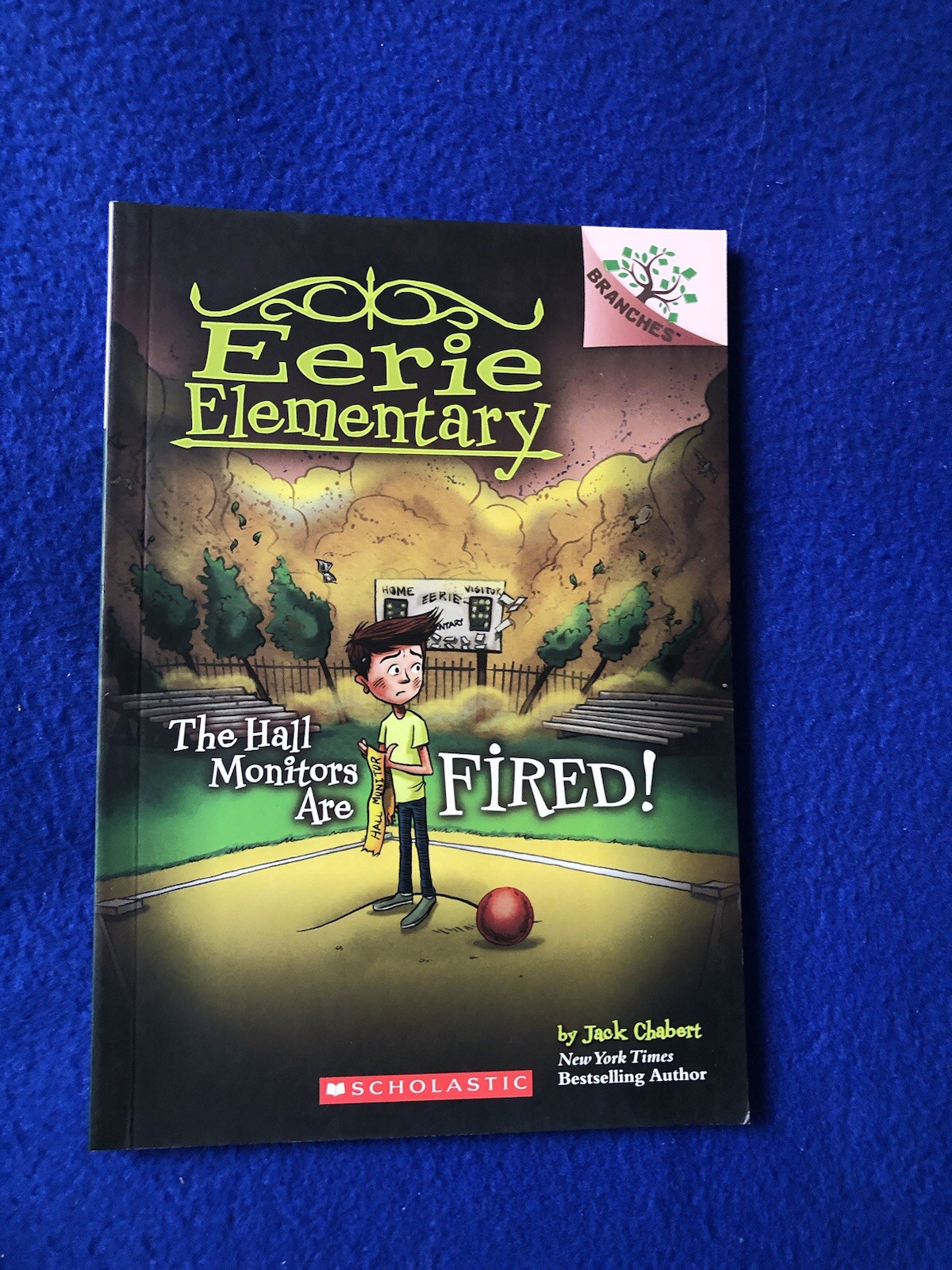 Eerie Elementary Lot Of 7 Books Scholastic Branches Jack Chabert #1 -#3-8. No #2