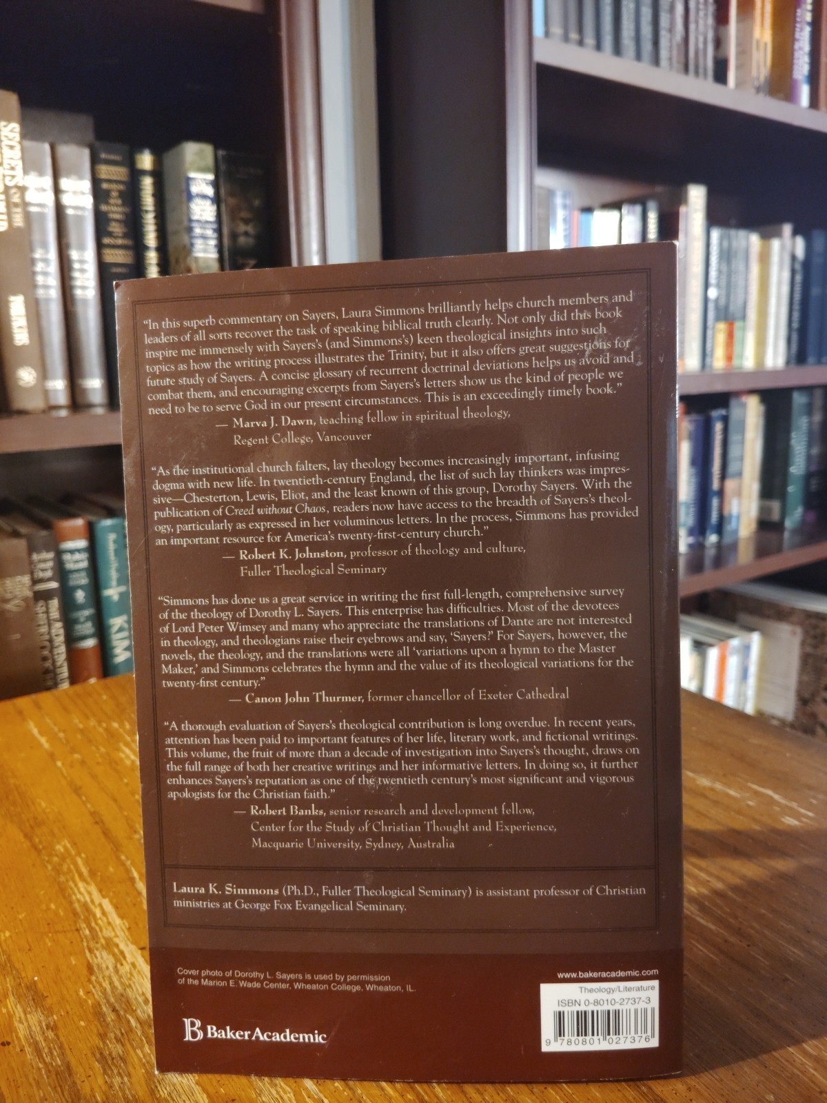 Creed Without Chaos : Exploring Theology in the Writings of Dorothy L. Sayers by