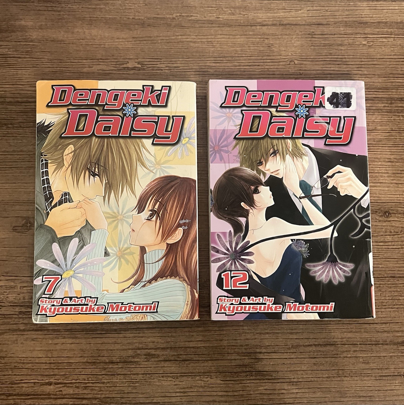 Dengeki Daisy Vol 7 & 12 Manga Lot VIZ English Ex Library Copies Kyousuke Motomi