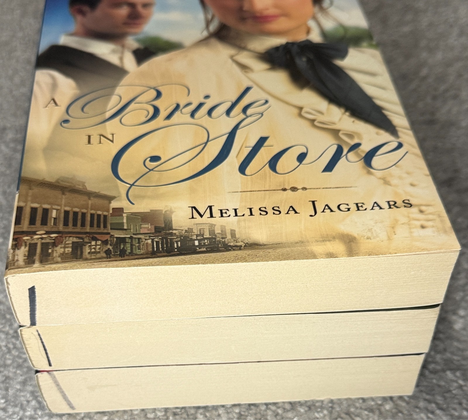 Melissa Jagears 3 Book Lot Bride In Store Bride At Last A Heart Most Certain