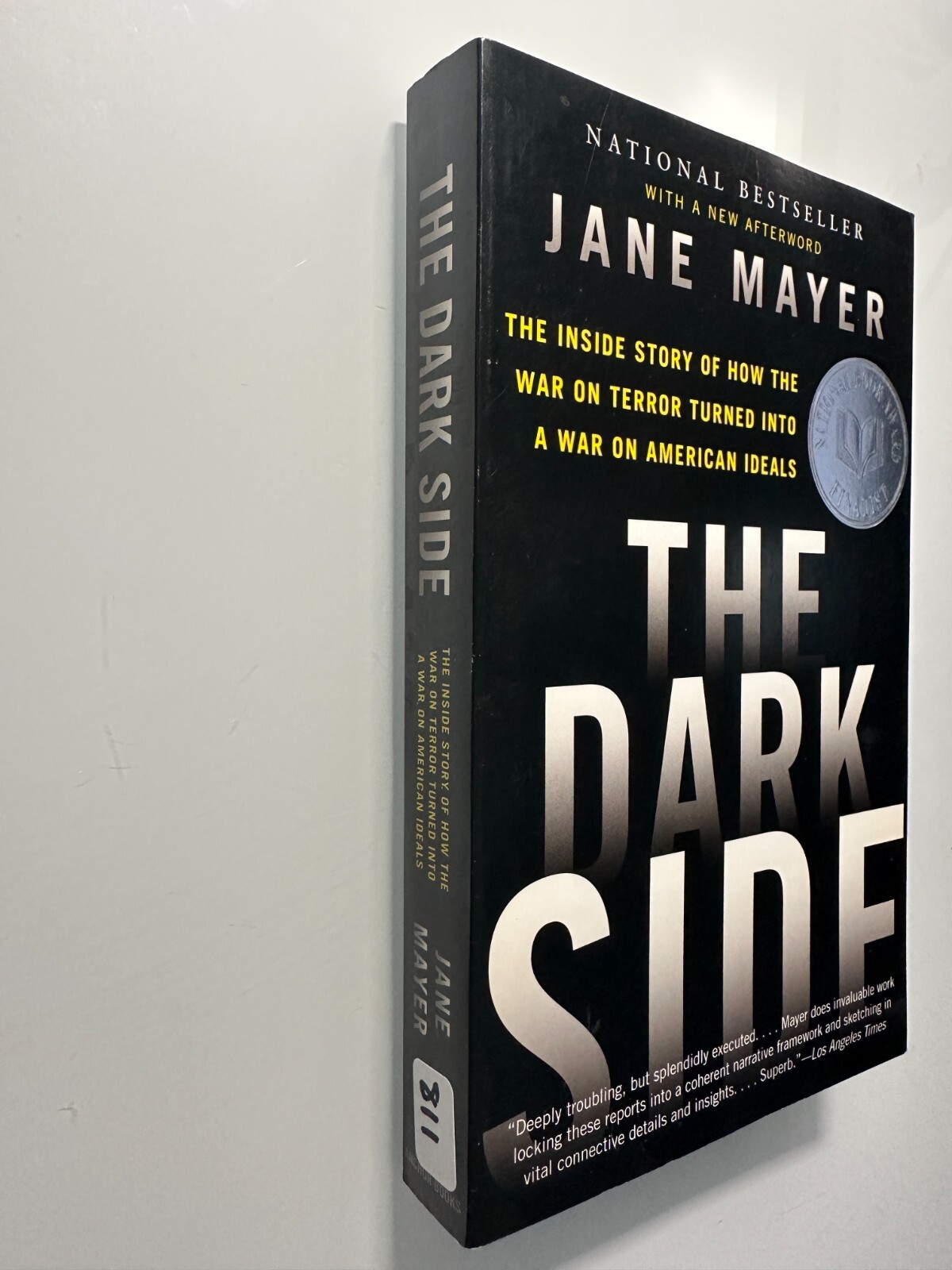 The Dark Side by Jane Mayer Paperback Nonfiction Politics Current Affairs Book