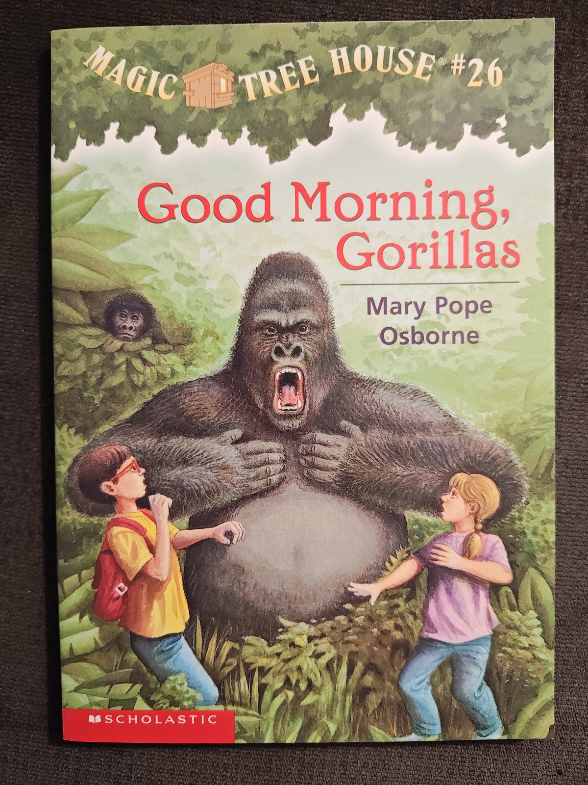 Good Morning, Gorillas (Magic Tree House #26) – Paperback – VERY GOOD