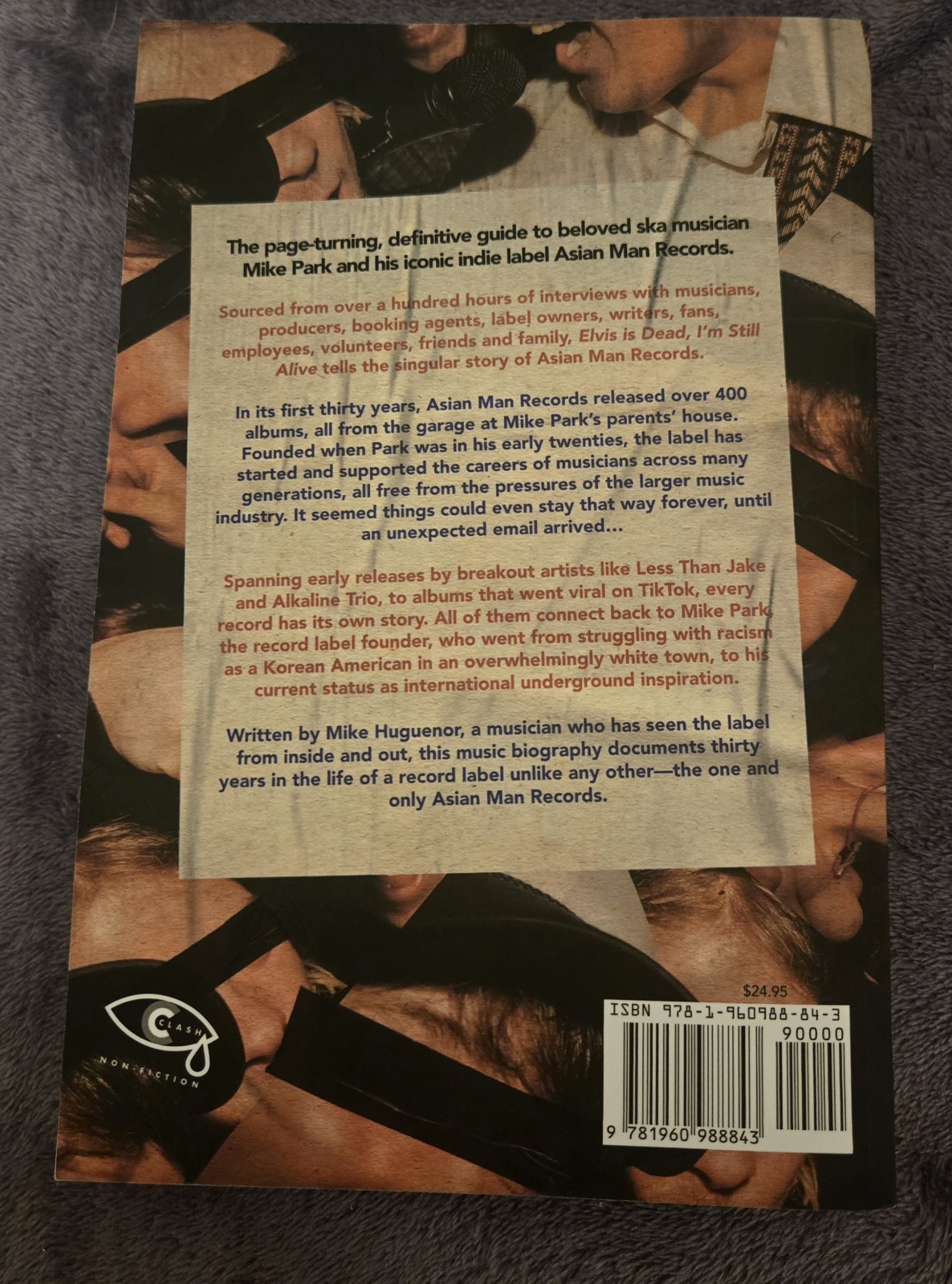 Signed by Mike Park Huguenor Elvis Is Dead, I’m Still Alive Asian Man Records