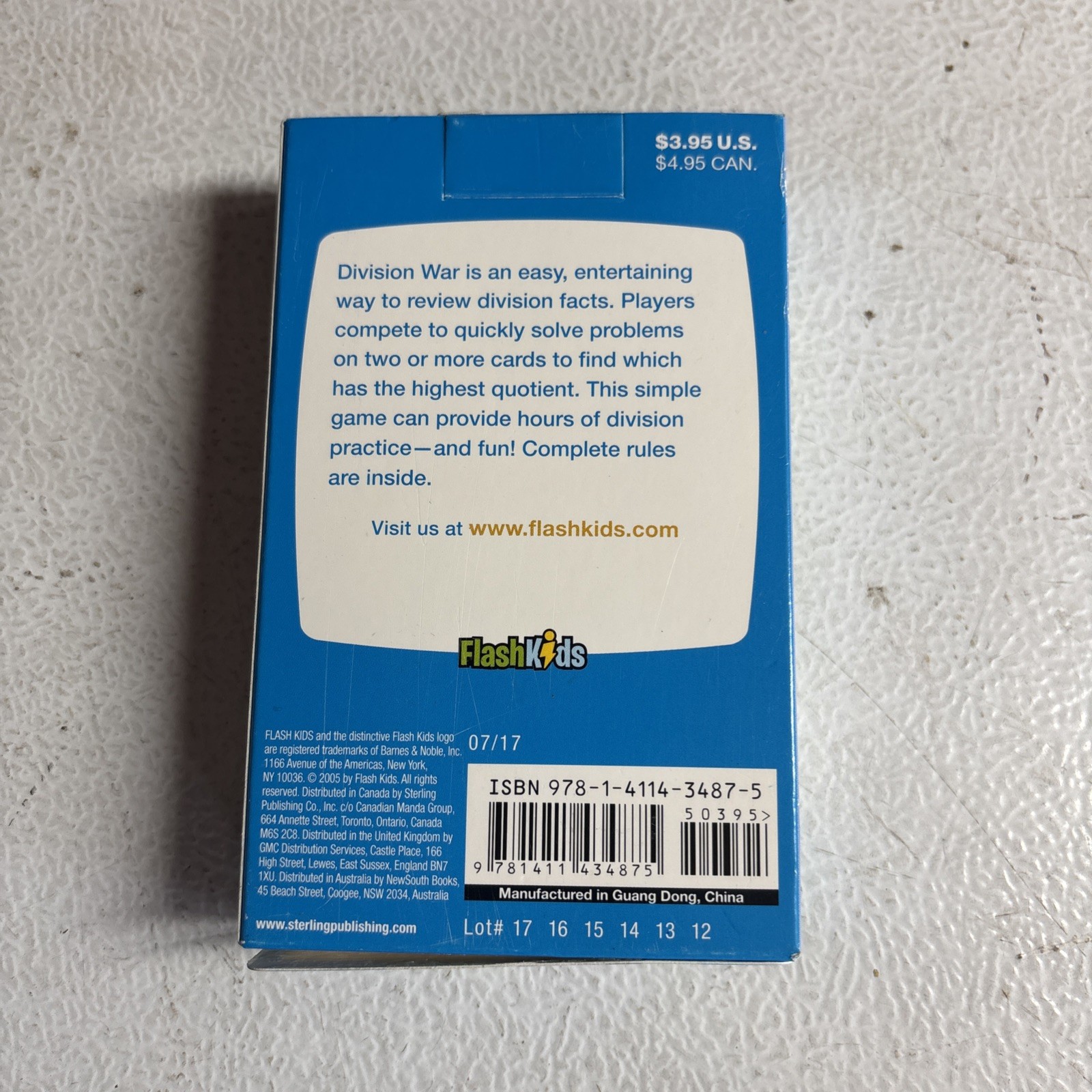 Division War ( Flash Cards) by Flash Kids Editors (2010, Cards,Flash Cards)