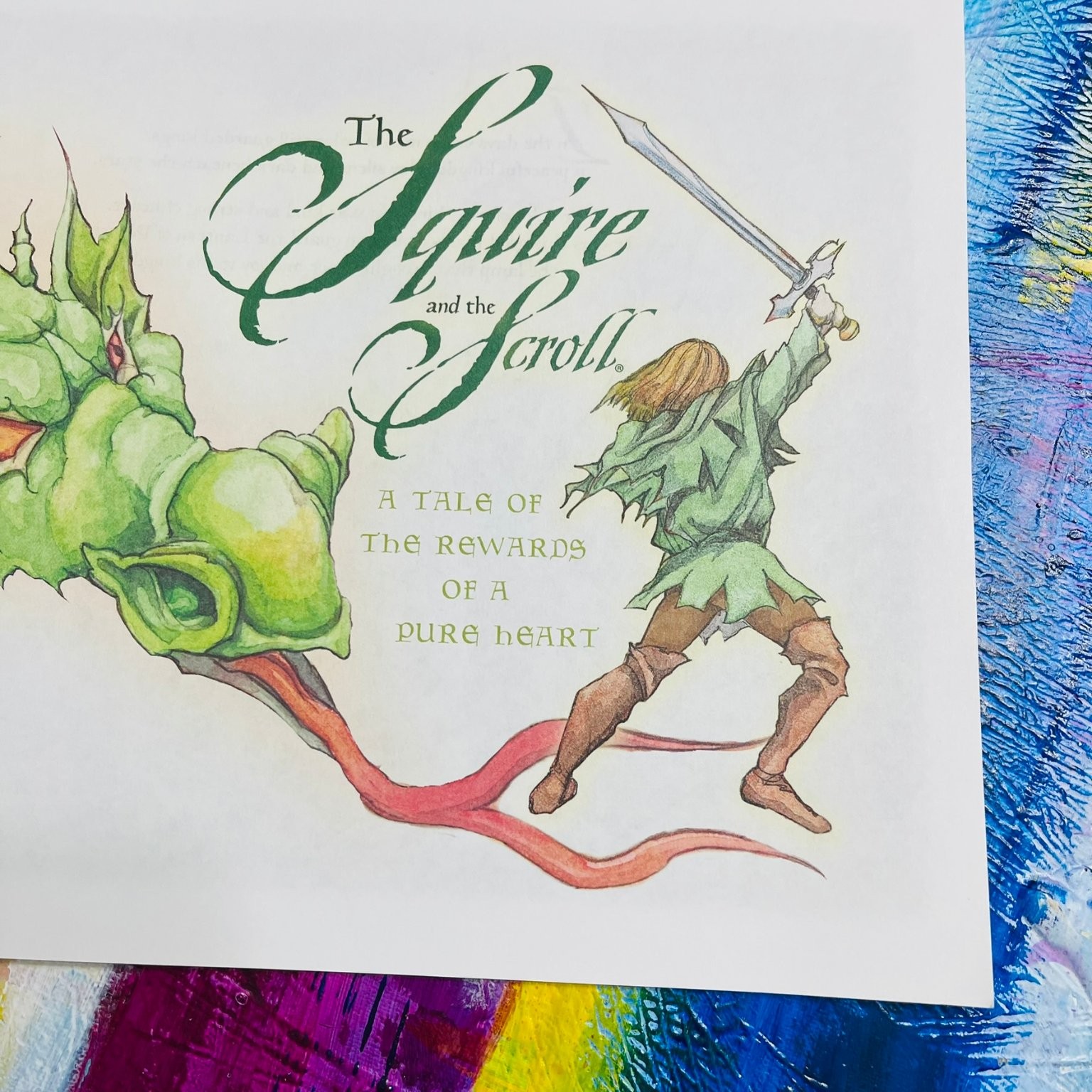 The Squire and the Scroll Jennie Bishop 2017 Illustrated Warner Press