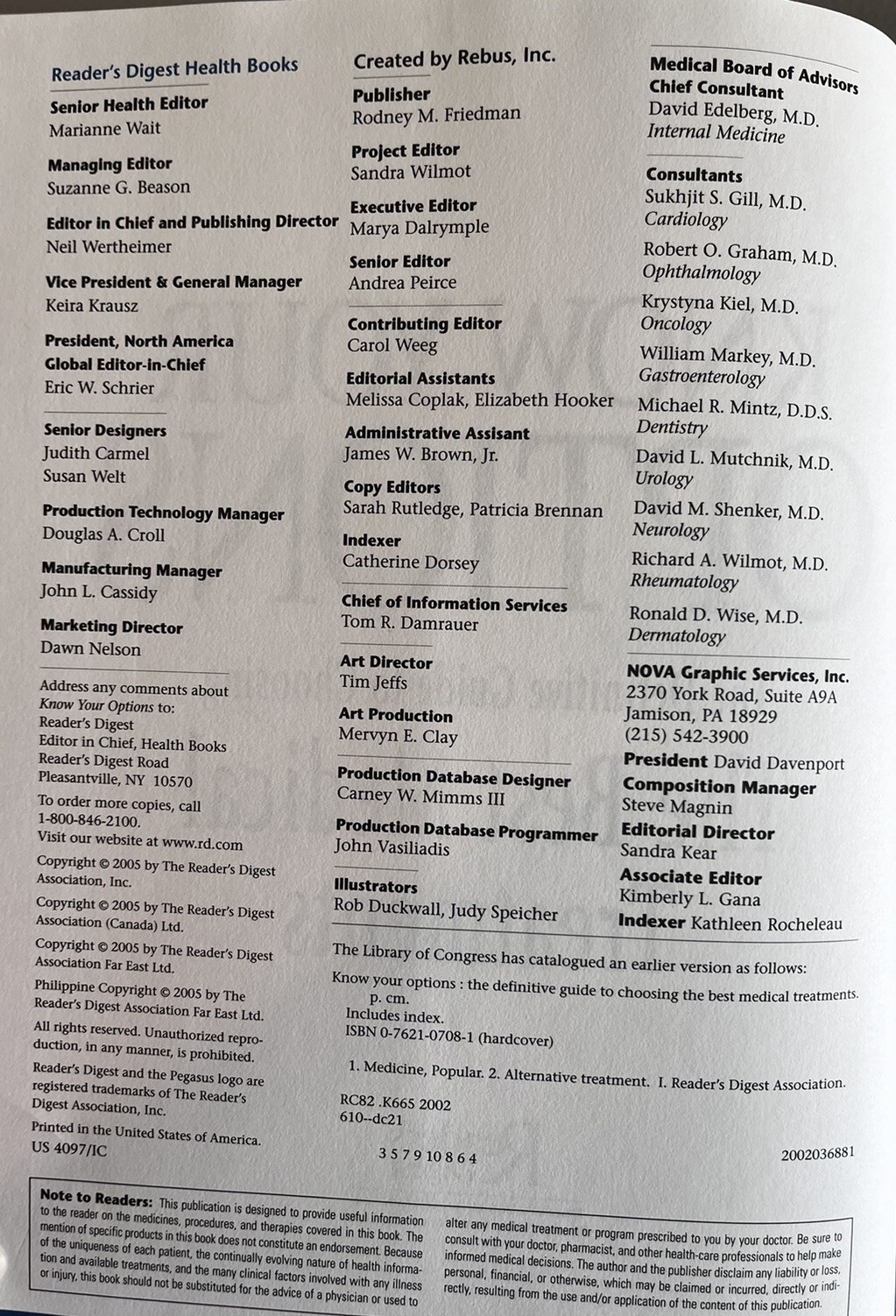 Know Your Options : The Definitive Guide to Choosing the Best Medical Treatments