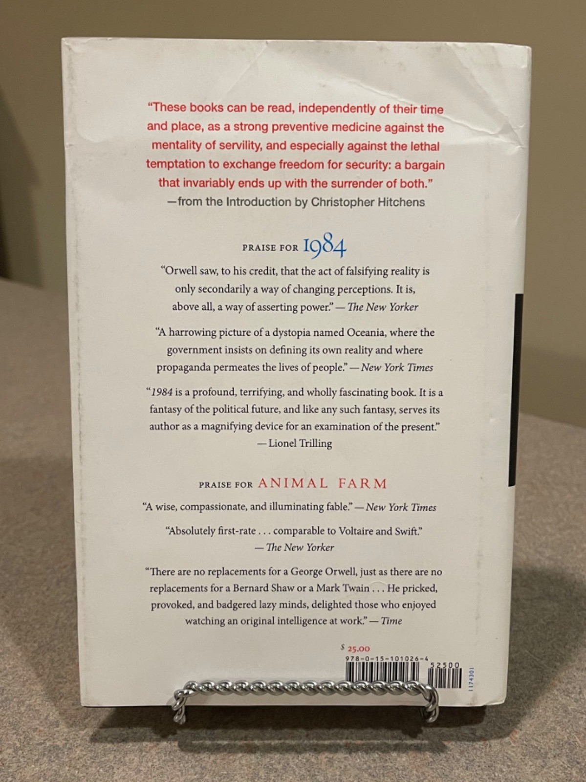 Animal Farm & 1984 George Orwell (Hardcover DJ)