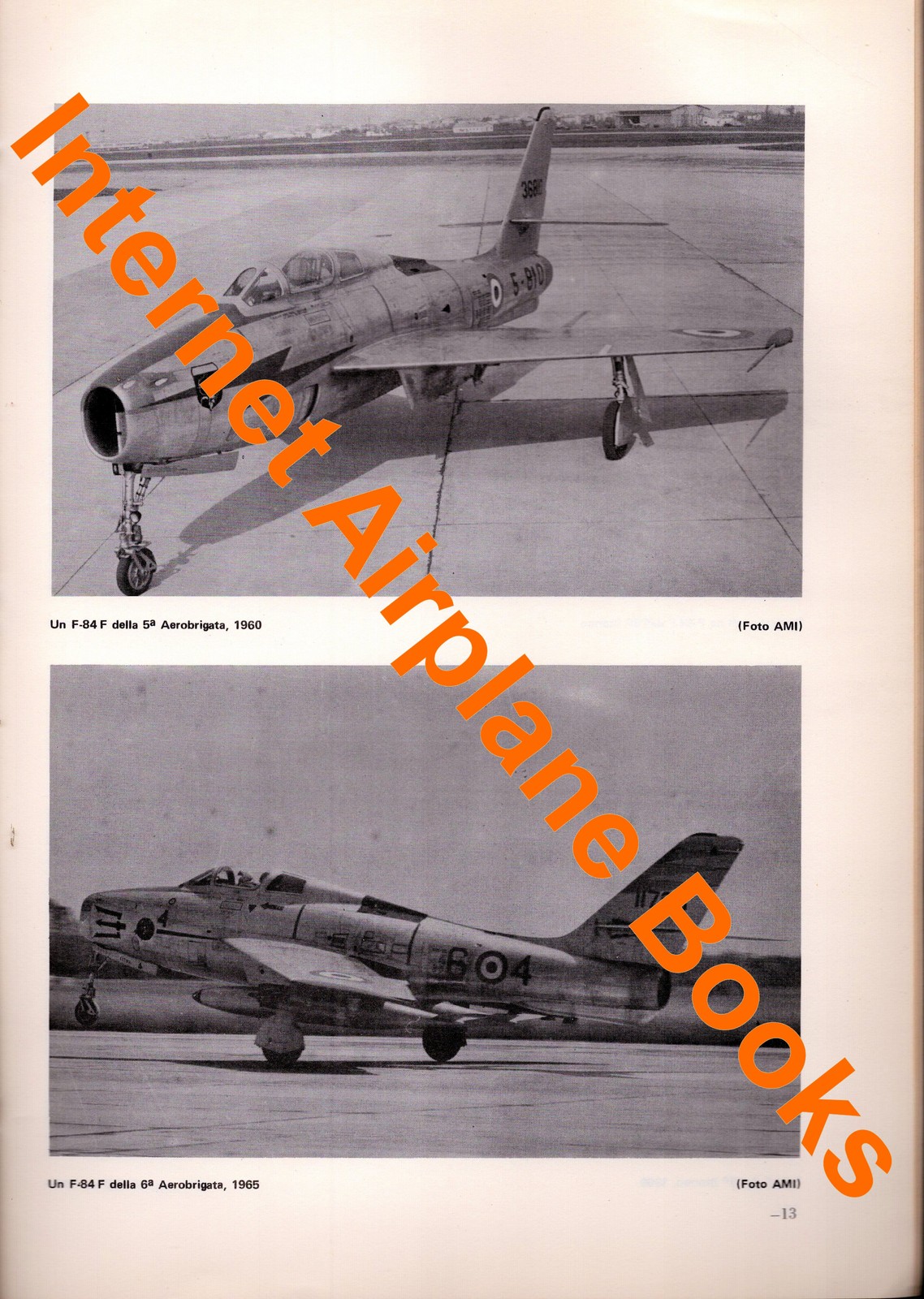 IPMS ITALY V3 N4 AERONAUTICA MILITAIRE ITALIANA F-104G STARFIGHTER F-84F THUNDER