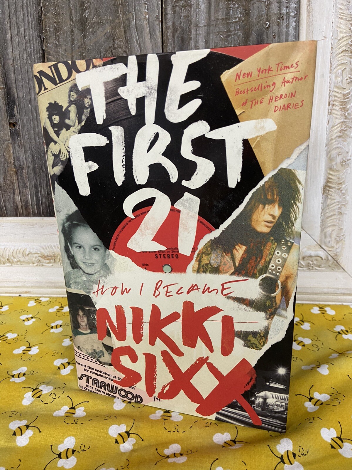 NIKKI SIXX – The First 21 How I Became Nikki Sixx – 2021 Hardcover Book~NEW