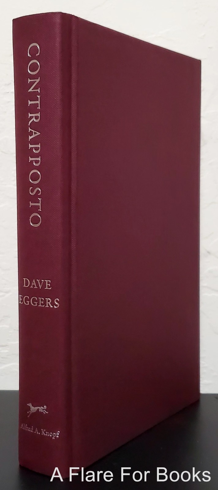 Contrapposto by Dave Eggers – Signed 1st Hb Edn