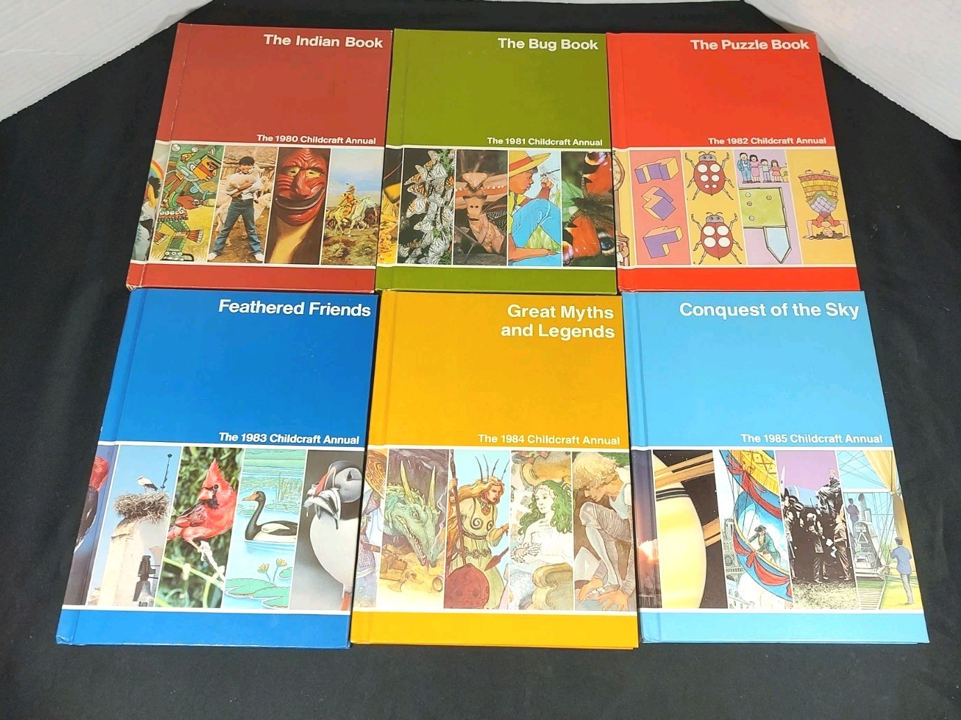 Childcraft Hardcover Books How And Why Annuals Only Lot