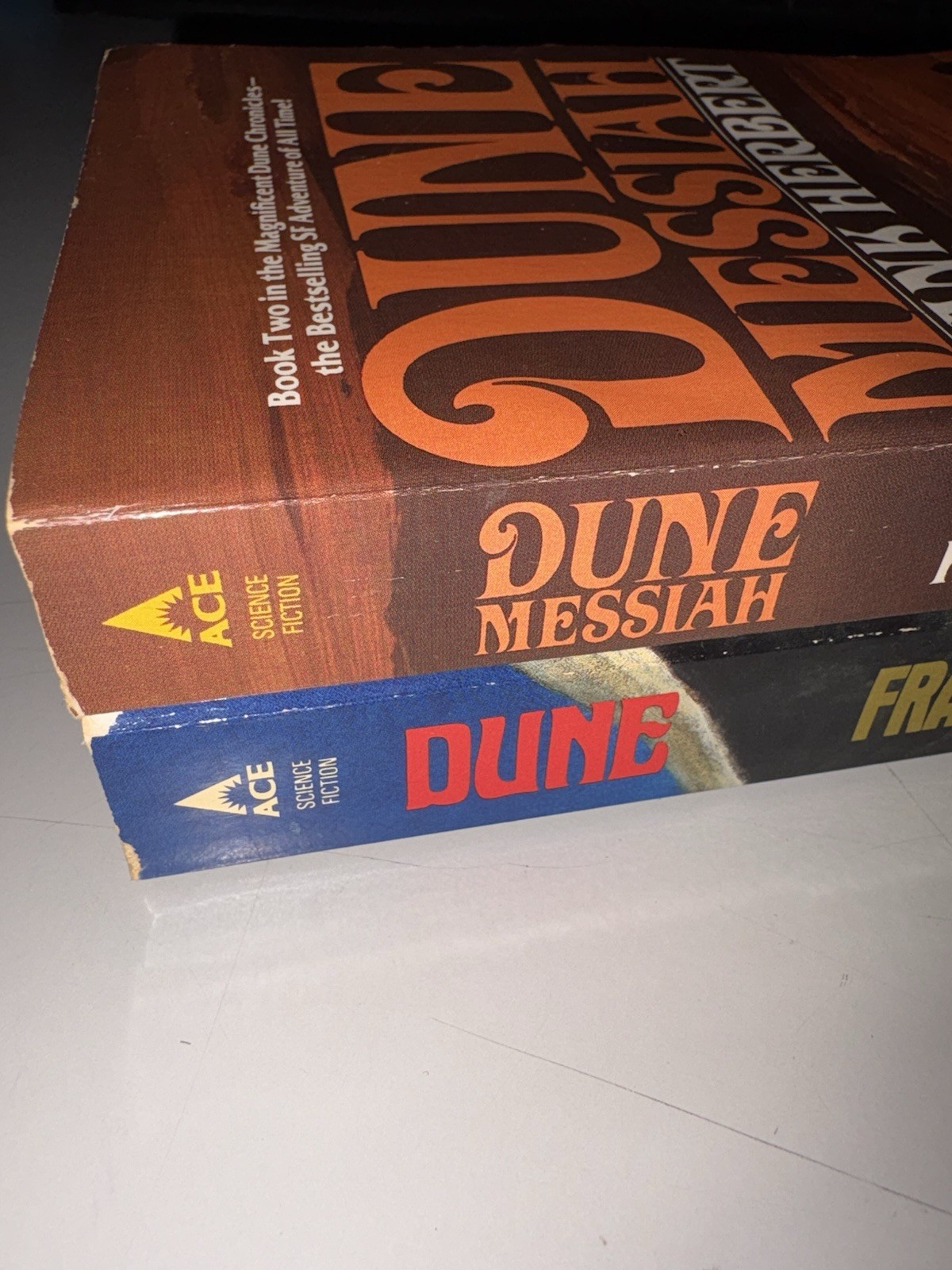 Frank Herbert Dune Vintage Paperback & Dune Messiah