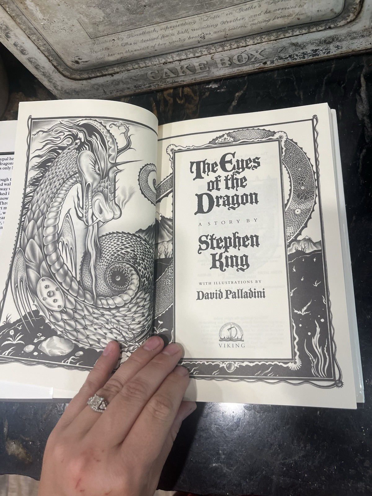 The Eyes of the Dragon Hardcover by Steven King – 1st Edition – w/Dust Jacket
