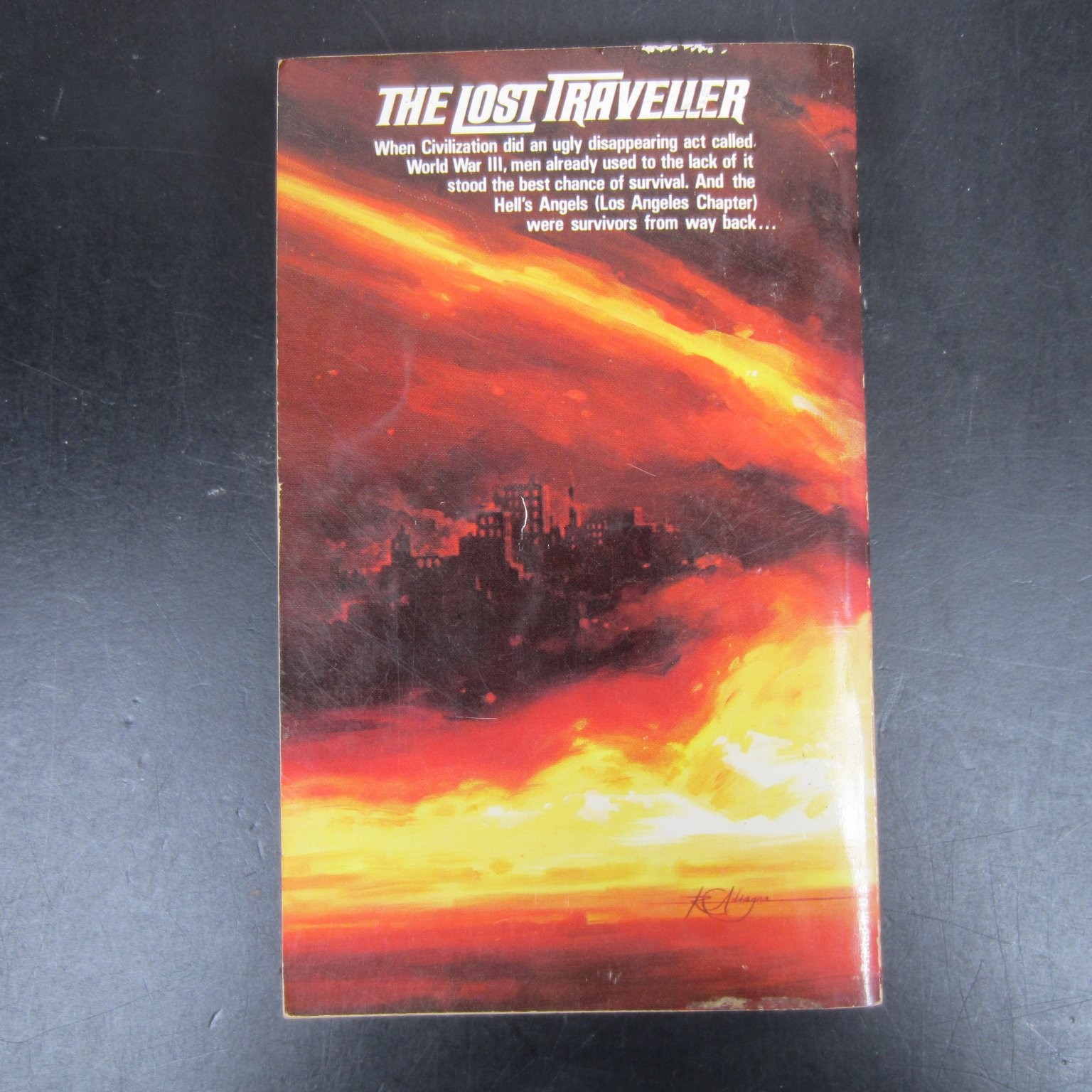 The Lost Traveller Steve Wilson 1978 First Ace Printing Sci-Fi Western PB SF