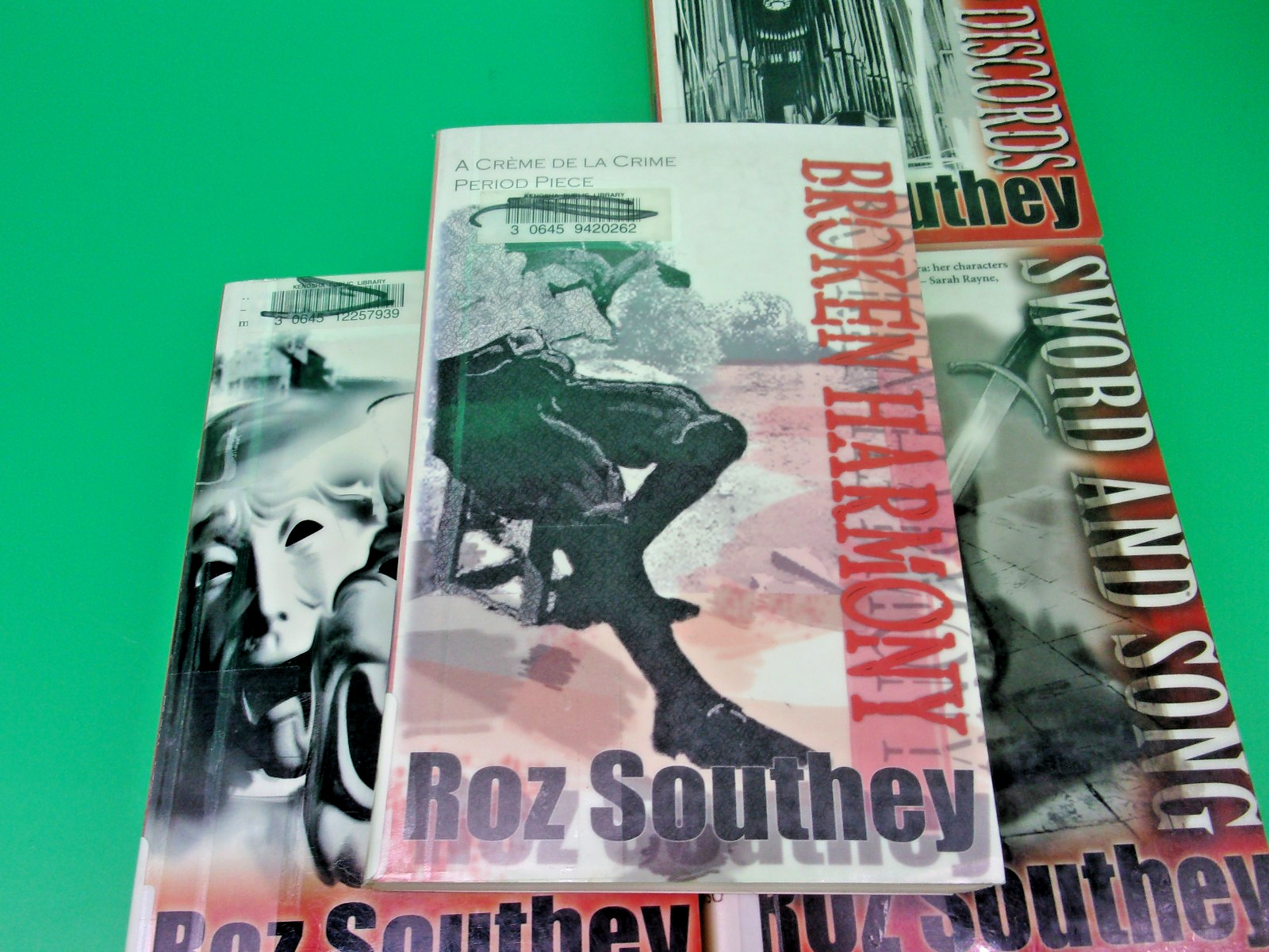 4 Book Lot (Creme de La Crime Period Piece) By Roz Southey Books 1-4