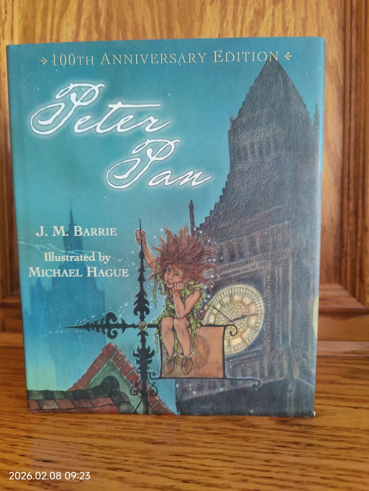 (Signed 3x By OCP Actors) Peter Pan 100th Anniversary Edition HCDJ J.M. Barrie