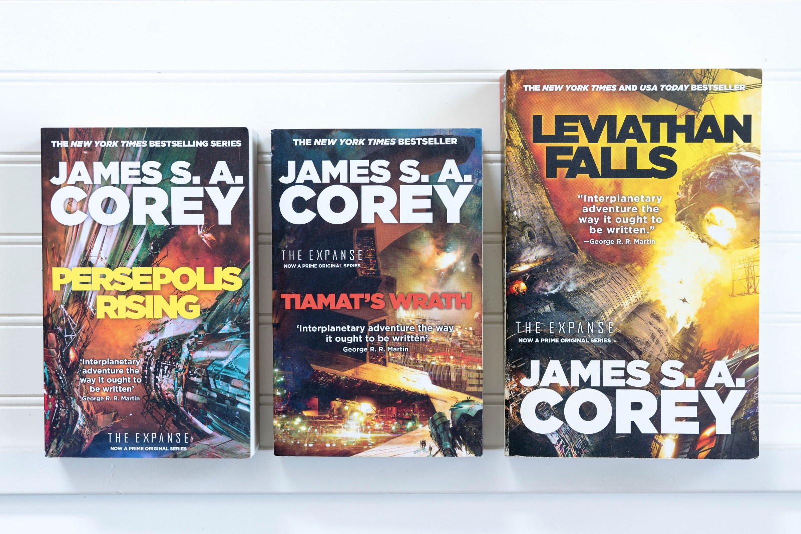 James S.A. Corey THE EXPANSE Complete Series Lot of 9 (#1-9) Set Paperback Books
