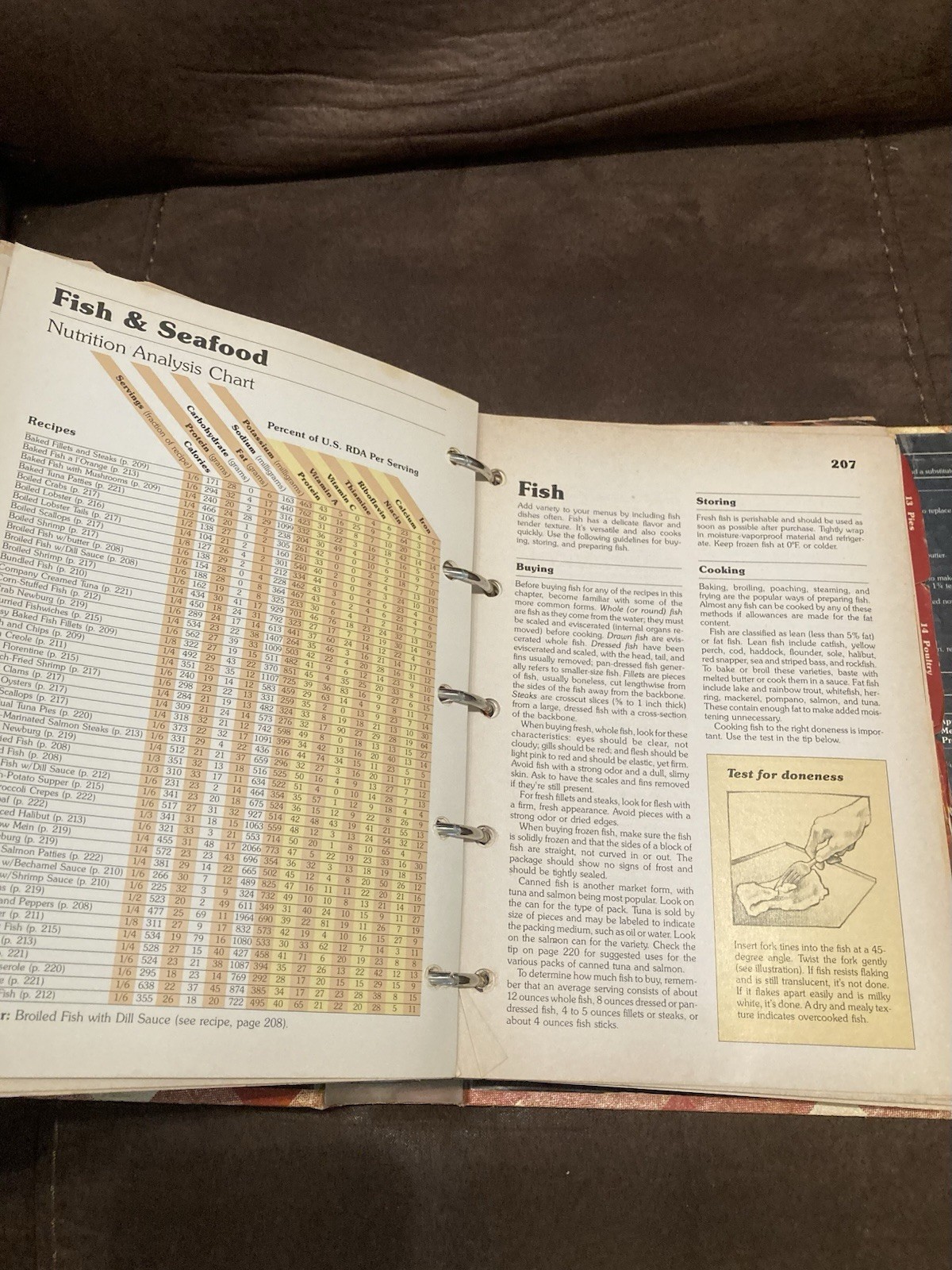 Vintage 1981 Better Homes and Gardens New Cookbook 5 Ring Binder