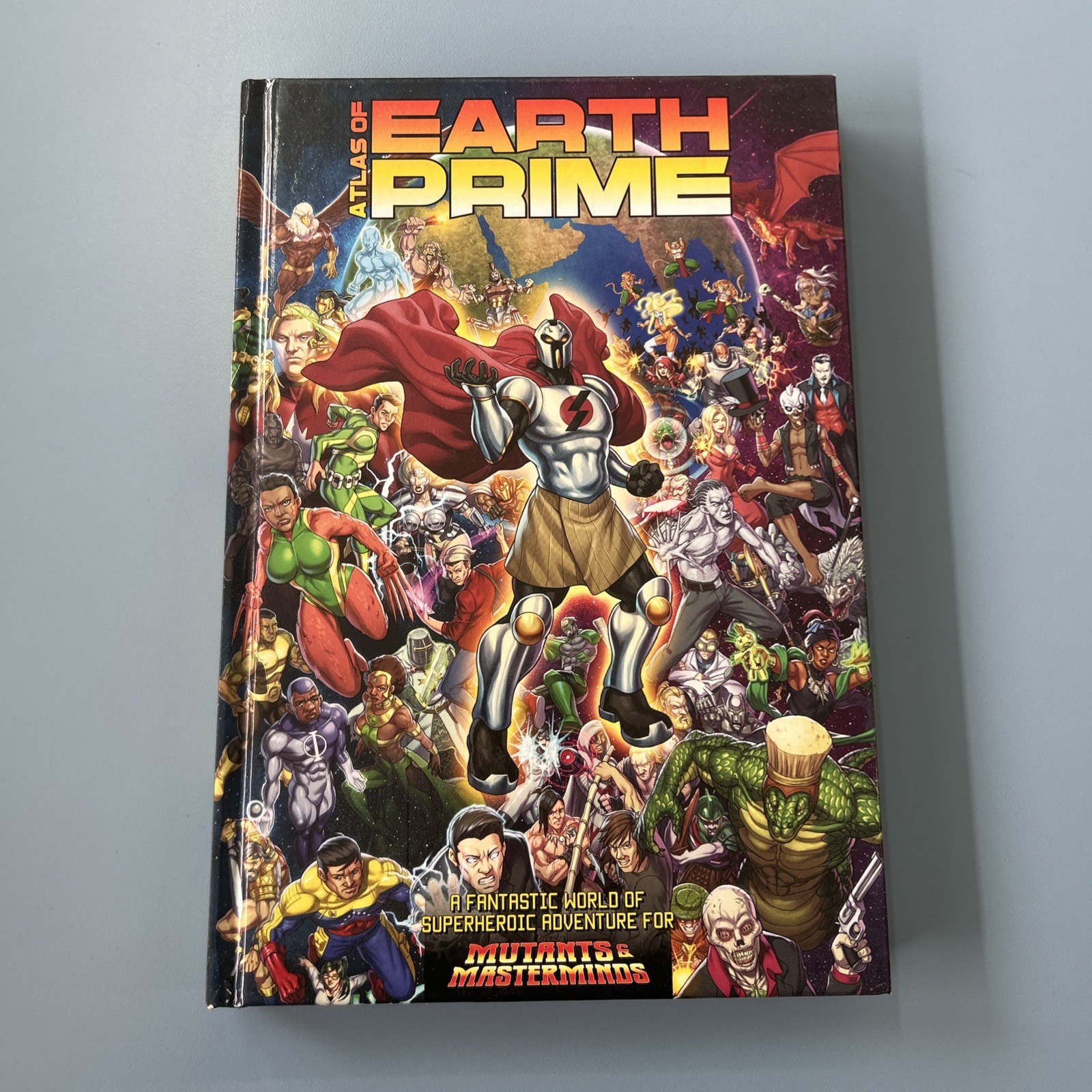 Atlas of Earth-Prime : A Mutants and Masterminds Sourcebook by Steve Kenson