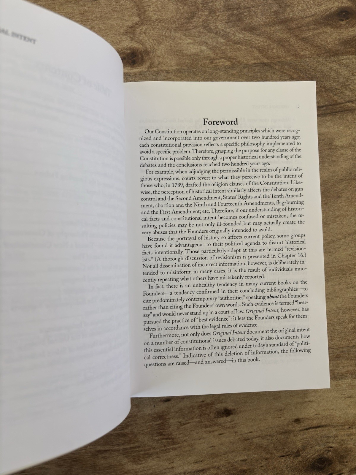 Original Intent: The Courts, the Constitution and Religion by David Barton