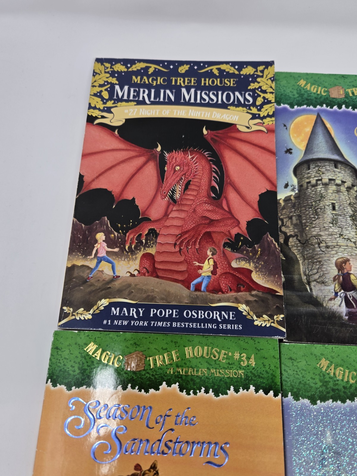 MAGIC TREEHOUSE MERLIN MISSIONS PAPERBACK BOOK LOT OF 8 VARIOUS TITLES ADVENTURE