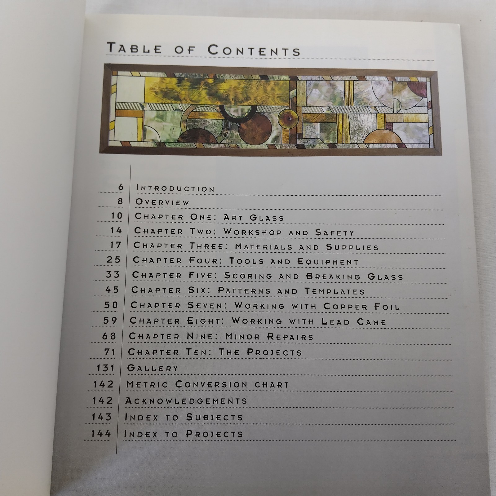 Stained Glass Basics: Techniques -Tools- Projects by Rich,Mitchell & Ward-1997