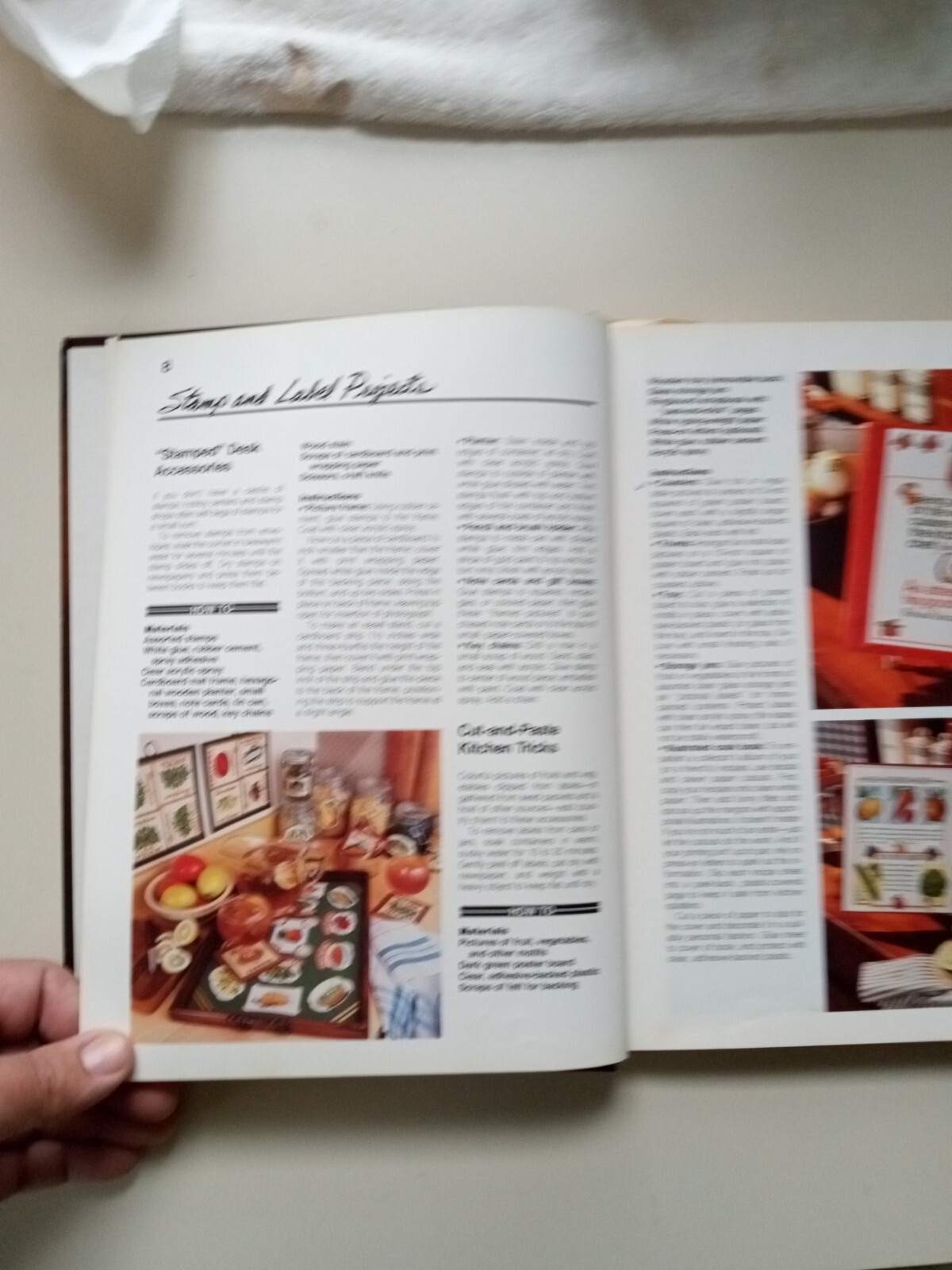 Scrap Crafts 1983 Hardcover 224 Pages