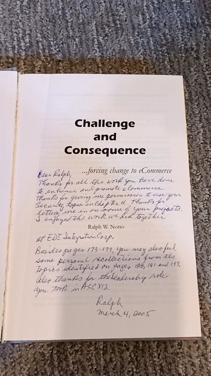 Challenge and Consequence: EDI and the Future of Logistics (2002) [VG]