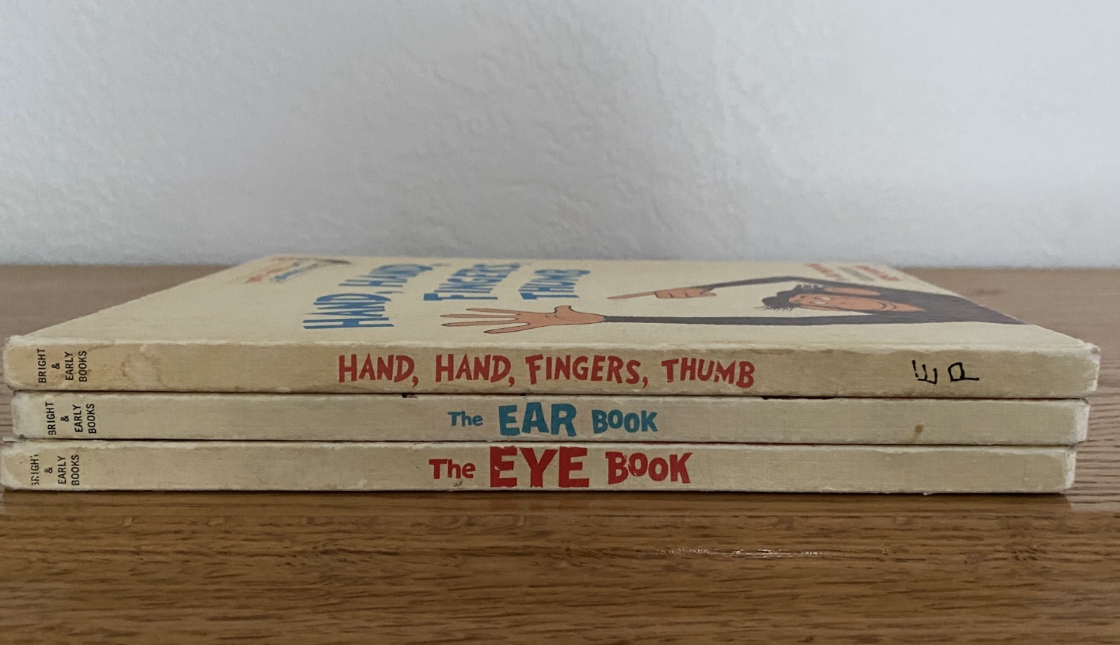 Lot of 3 Vintage Dr. Suess Bright & Early Beginner Books 1960’s