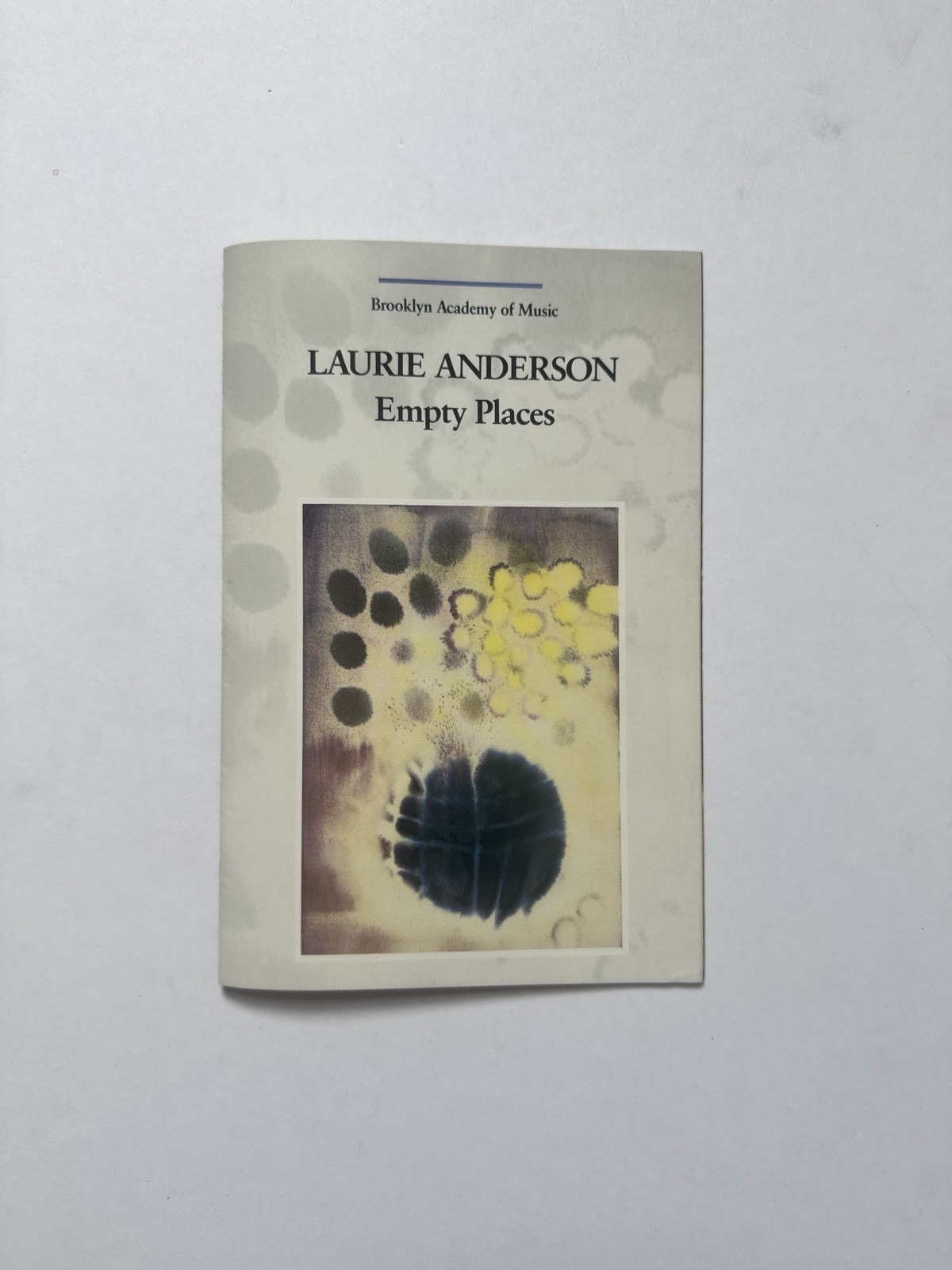 Laurie Anderson 11 Piece Lot. Books, Ephemera, Prints