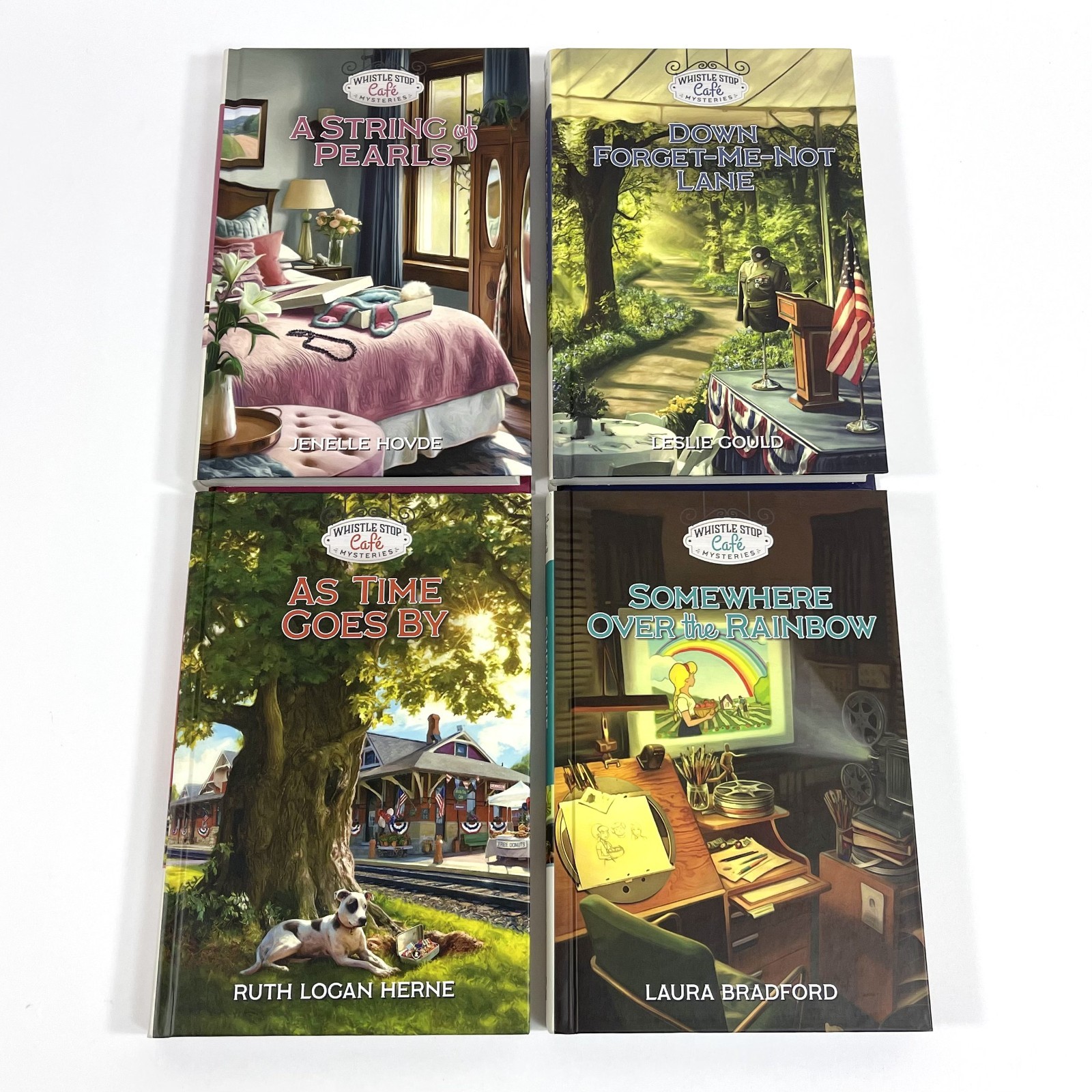 Lot of 22 Guideposts Whistle Stop Cafe Mysteries Books