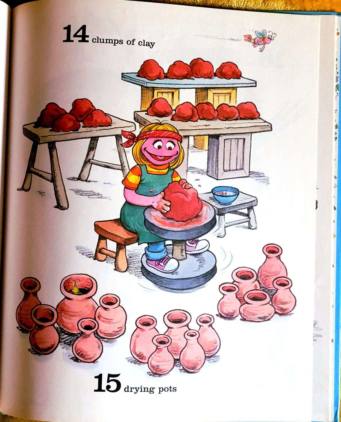CTW SESAME STREET 1, 2, 3: A COUNTING BOOK FROM 1 TO 100 IN PERFECT CONDITION!