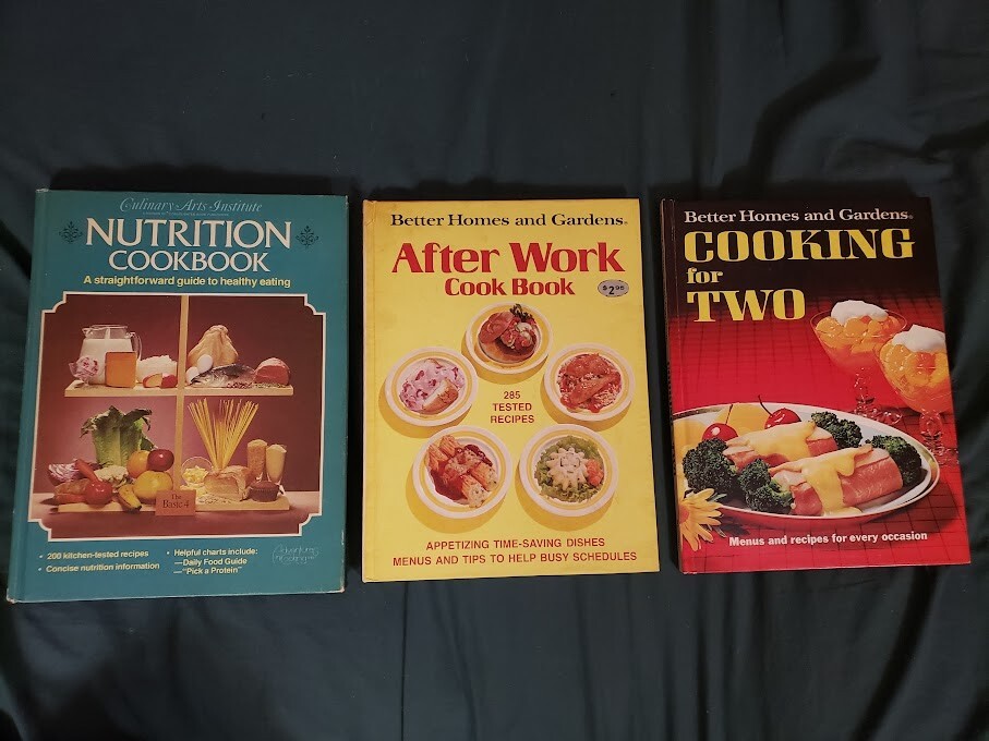 Better Homes and Gardens & Culinary Arts Institute Cookbooks (LOT of 3)