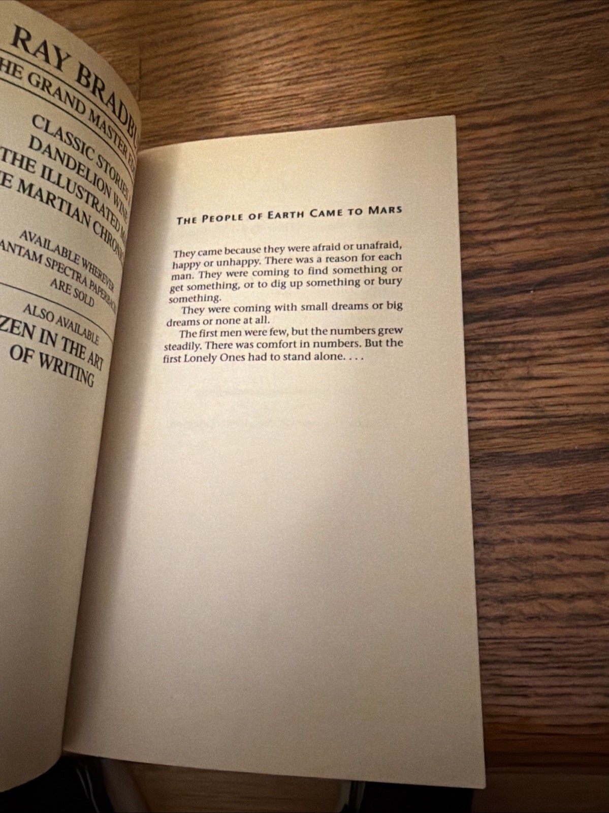 THE MARTIAN CHRONICLES by Ray Bradbury – Grand Master Edition – Bantam PB 1979