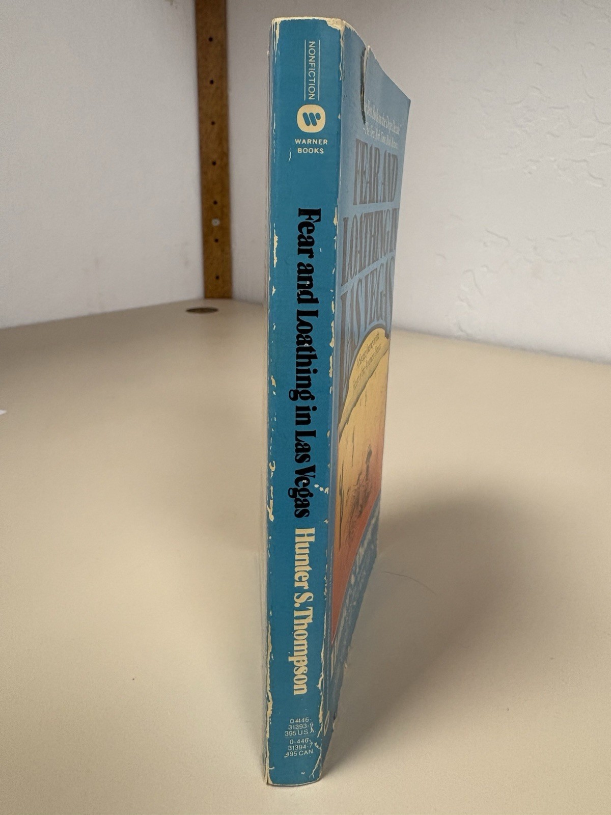 Fear & Loathing in Las Vegas Hunter S Thompson 1st Warner Printing Paperback1982