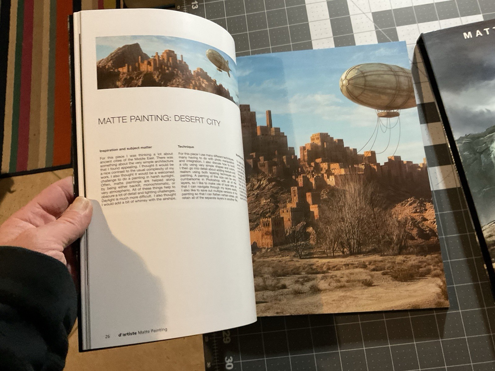 D’artiste Matte Painting (Ballistic Publishing, Paperback & slipcase), 2009, D4
