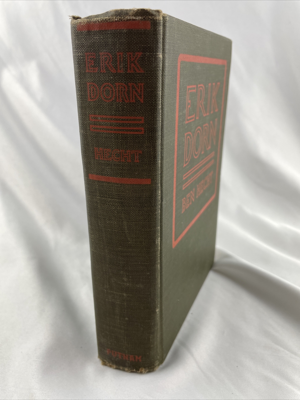 Erik Dorn by Ben Hecht-First Edition 1921 Hardback