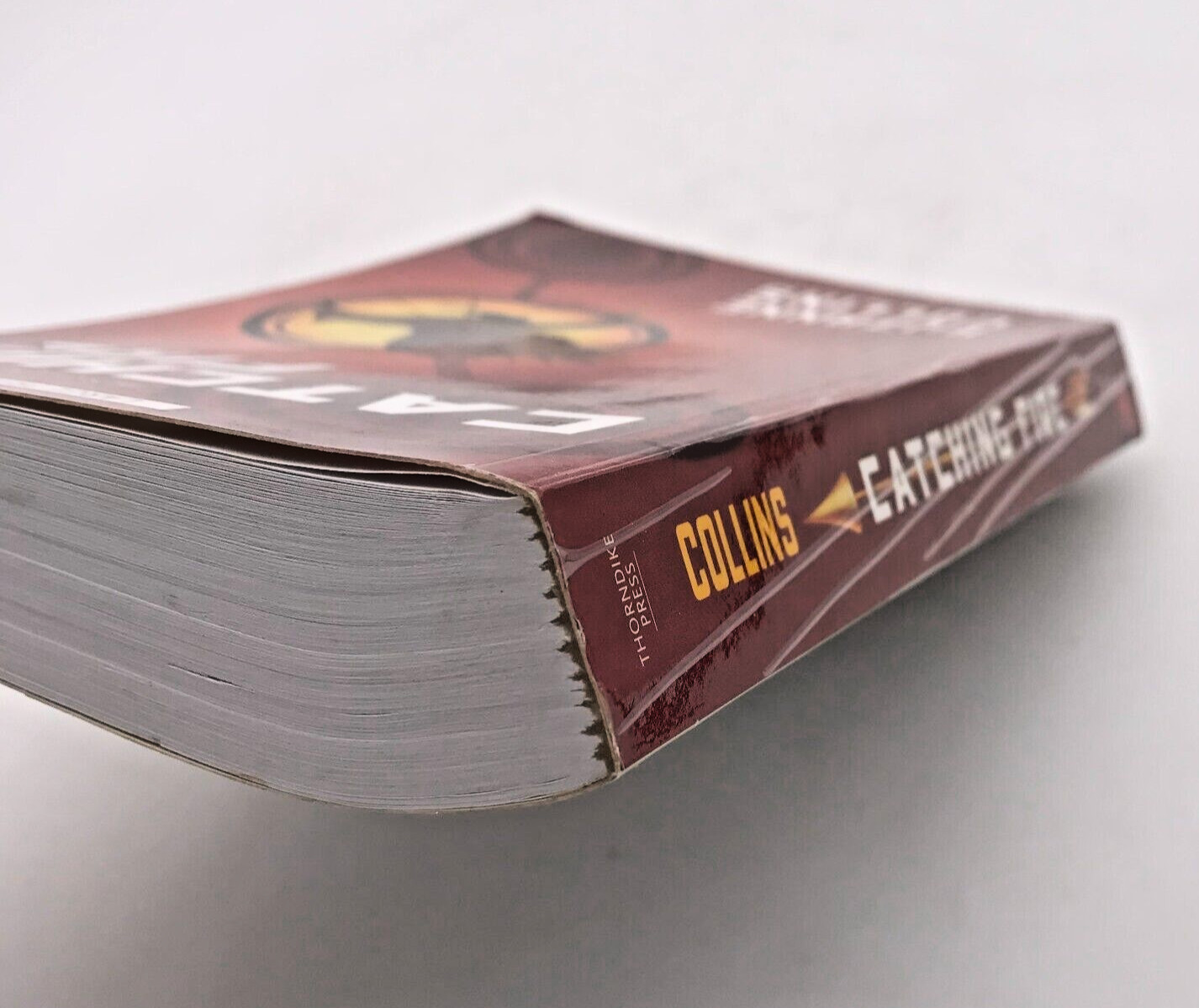 Catching Fire by Suzanne Collins Large Print Edition Book #2 The Hunger Games