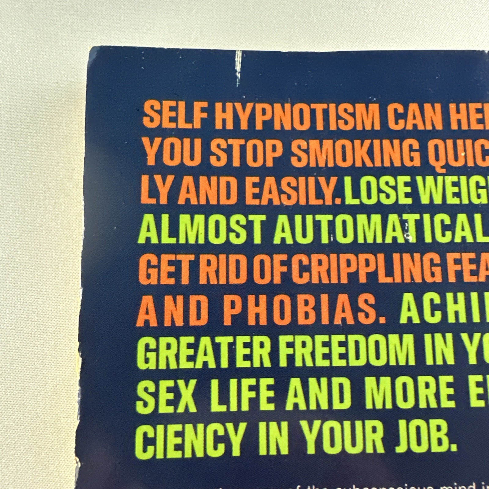 Self Hypnotism: The Technique And Its Use In Daily Living Leslie M. LeCron 1970